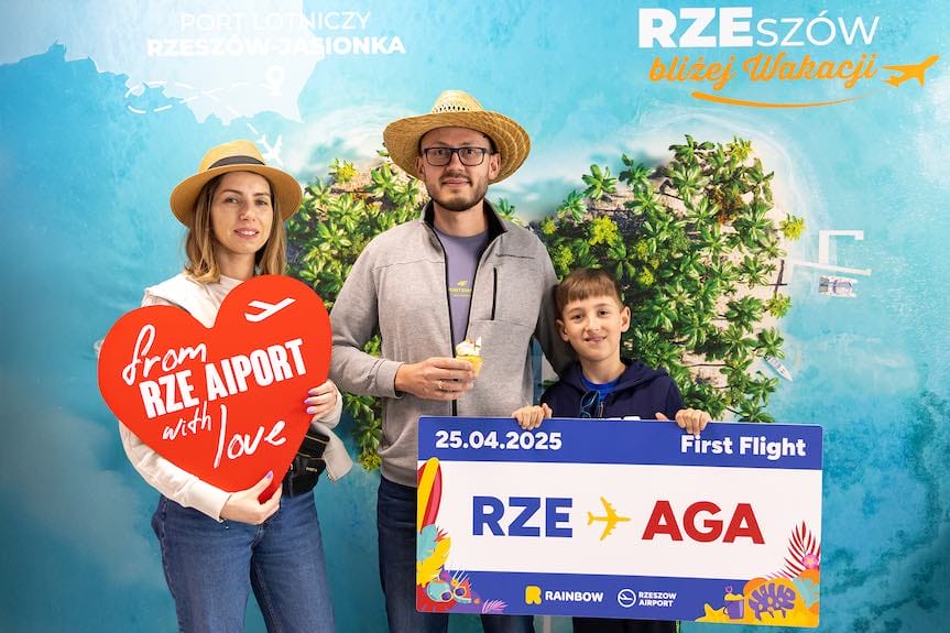 Pierwszy lot z Rzeszowa do Maroka! Agadir nowym kierunkiem z lotniska w Jasionce