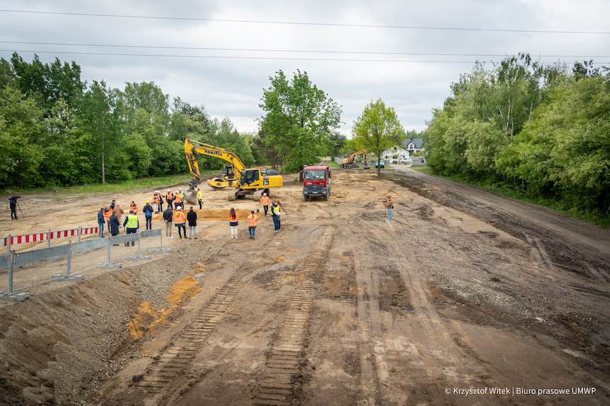 Rozpoczęto piąty etap budowy drogi wojewódzkiej nr 869