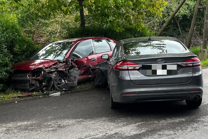 Dwa wypadki na drogach powiatu rzeszowskiego