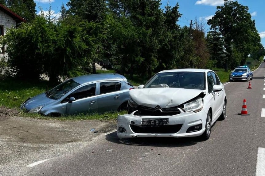 Pięć osób poszkodowanych w wyniku wypadku w Łubnie