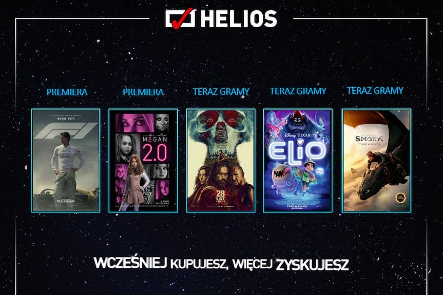 Gorące premiery w kinach Helios