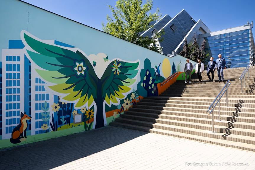 Nowy mural w Rzeszowie