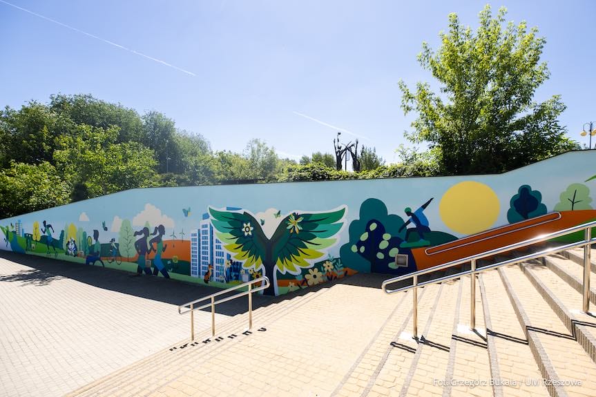 Nowy mural w Rzeszowie