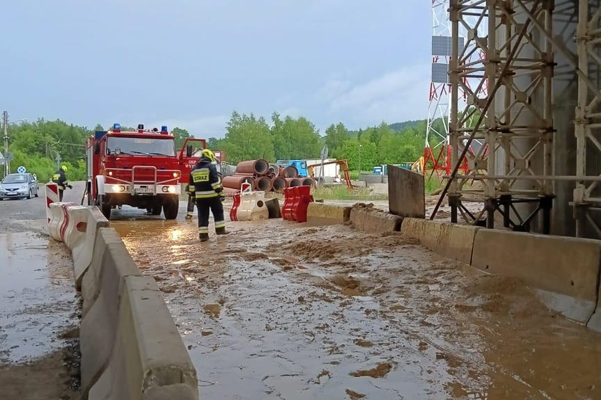 Skutki nawałnic na Podkarpaciu i aktualna sytuacja pogodowa