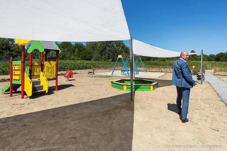 Nowe miejsce rekreacji na os. Przybyszówka