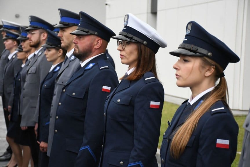 Uroczysty apel w rzeszowskiej komendzie z okazji Święta Policji