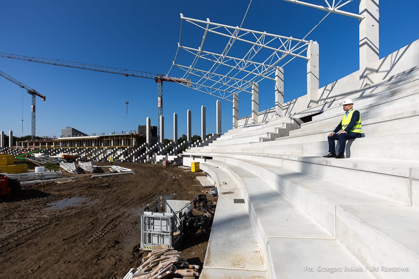 Budowa PCLA w Rzeszowie. Co się dzieje na budowie?