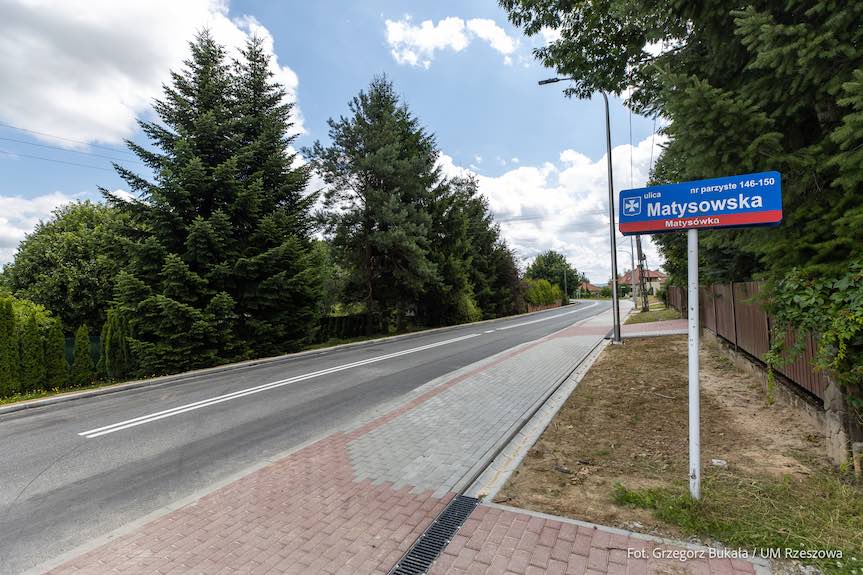 Rzeszów. Bezpieczniej na ul. Matysowskiej