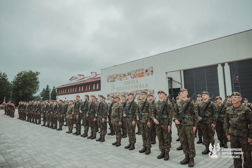 Boguchwała miejscem przysięgi nowych terytorialsów