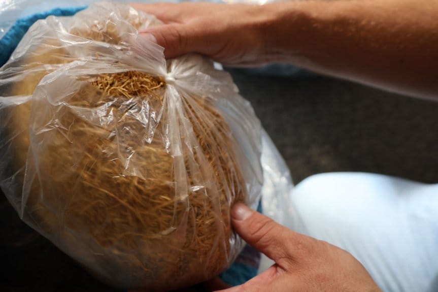 Policjanci zabezpieczyli tytoń bez polskich znaków akcyzy