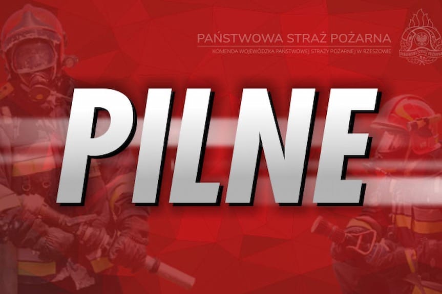 Tragiczny pożar w Boguchwale. Nie żyje mężczyzna