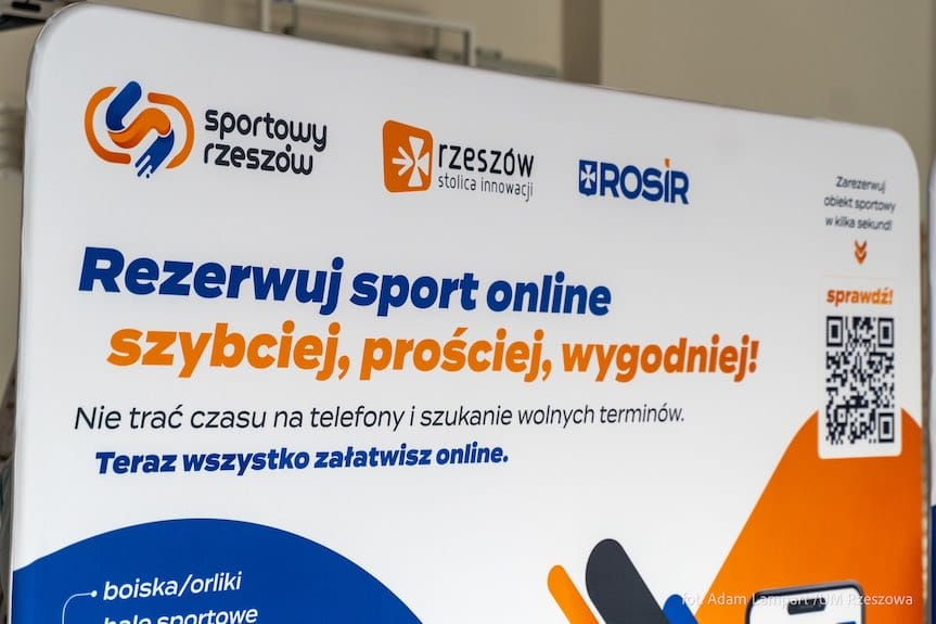 W Rzeszowie obiekty sportowe zarezerwujesz przez internet