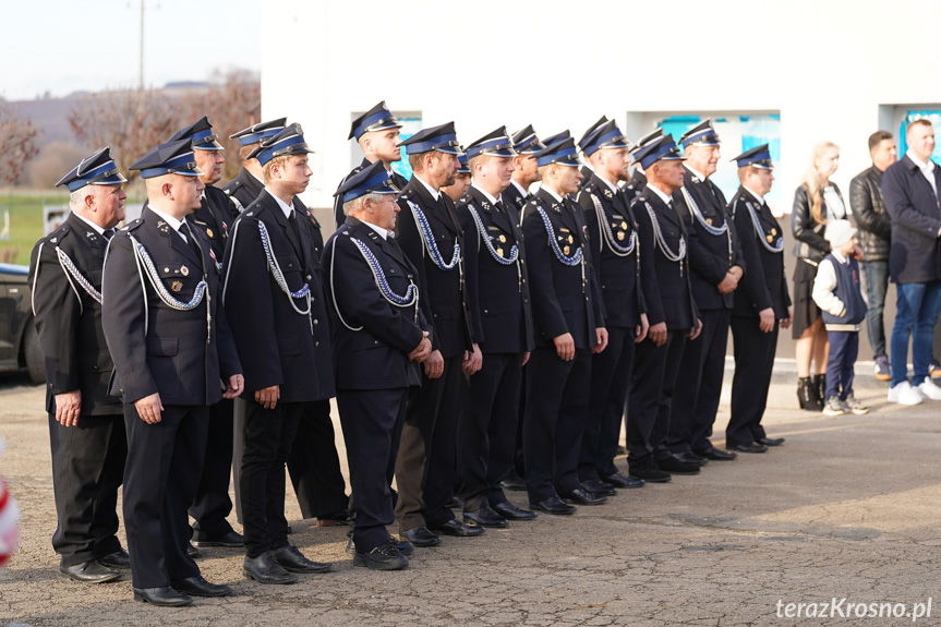 OSP Kopytowa z nowym samochodem ratowniczo-gaśniczym