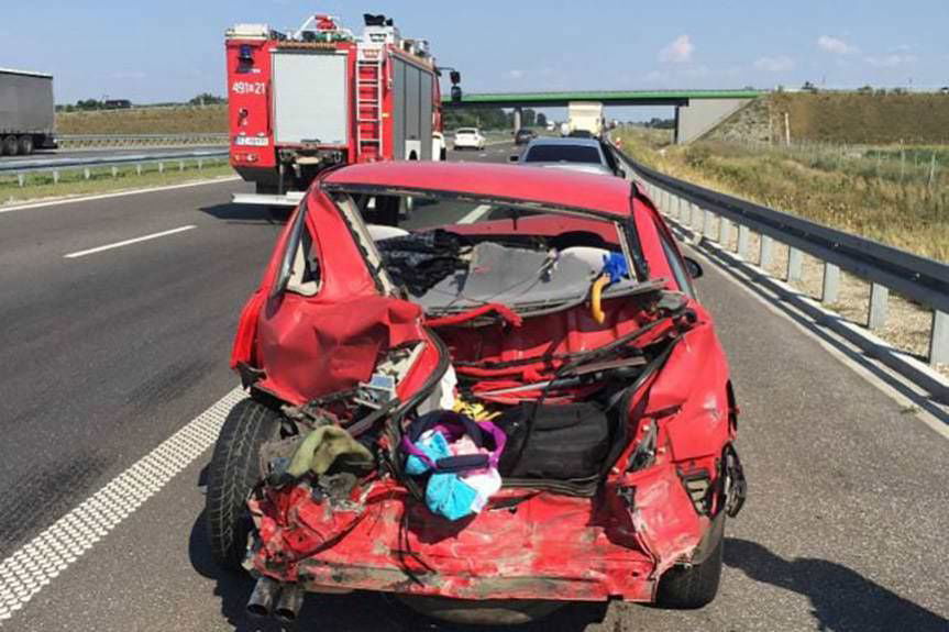 wypadek A4 Białobrzegi