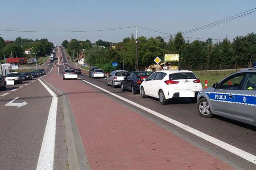 Żurawica. Zderzenie trzech samochodów