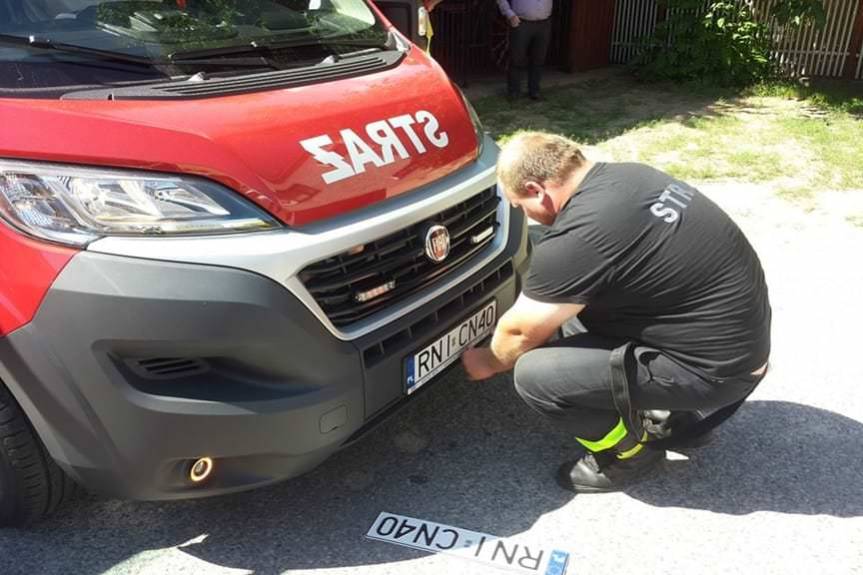 Nowy wóz dla OSP Jeżowe