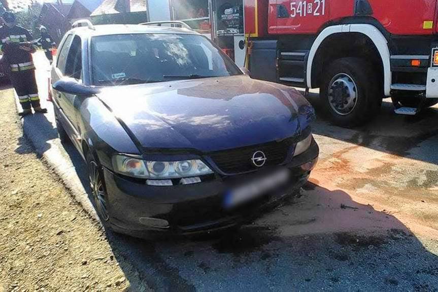 Czołowe zderzenie w Mrzygłodzie