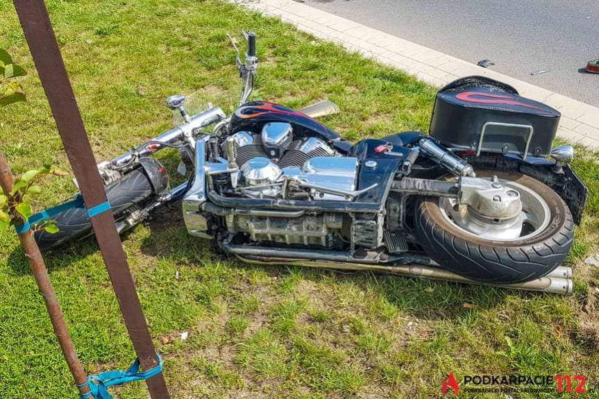 Wypadek na Warszawskiej, jedna osoba ranna 