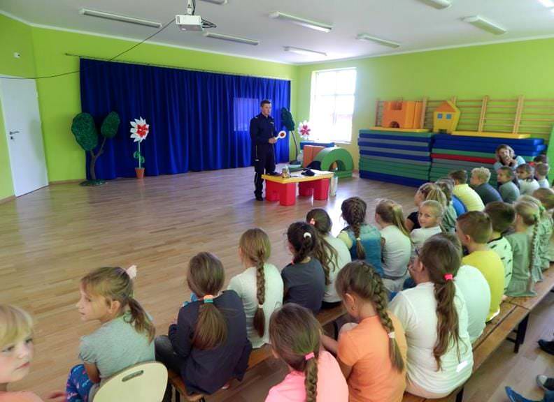 Łańcuccy policjanci odwiedzili szkołę