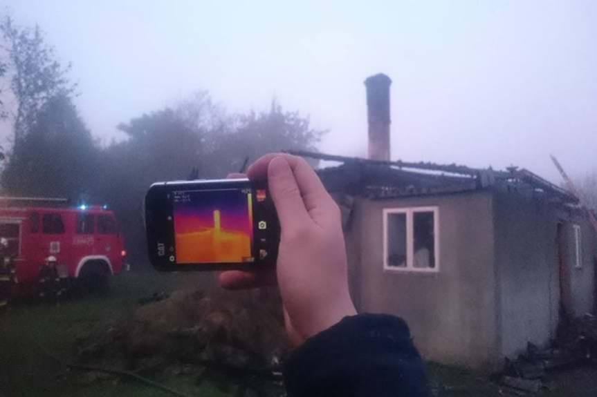 Poważny pożar domu 