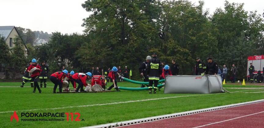 Powiatowe Zawody Sportowo-Pożarnicze w Pruchniku