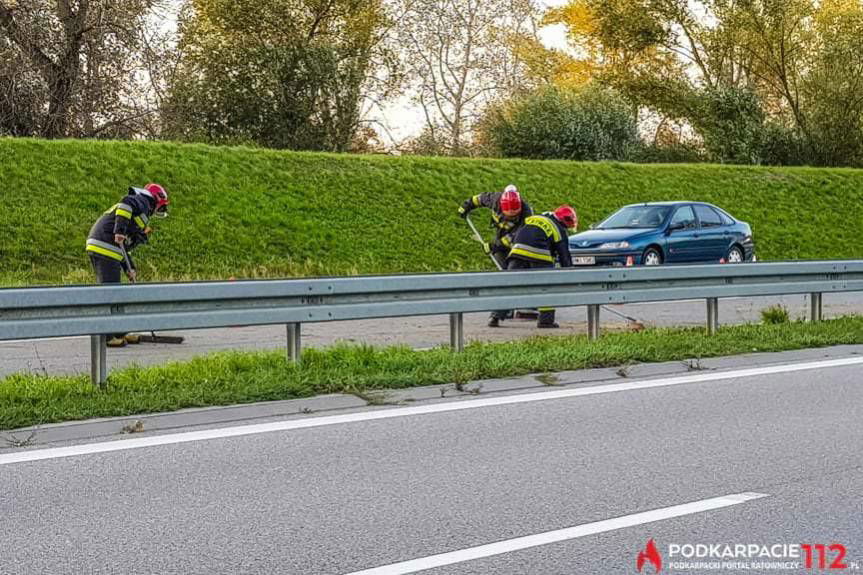 Stracił panowanie, wylądował w rowie