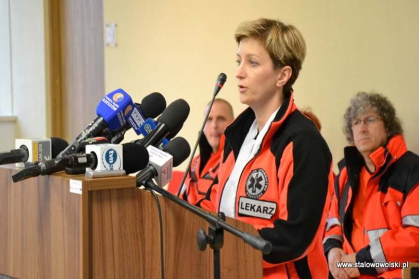 Podziękowania dla tych co nieśli pomoc po ataku nożownika