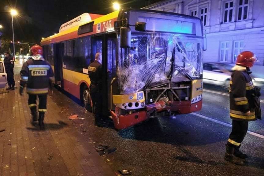 Poważny wypadek autobusu MPK