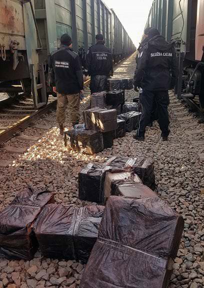 Próba przemytu w rudzie żelaza