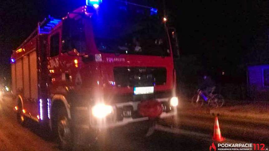 Zderzenie 3 samochodów osobowych, 1 osoba ranna