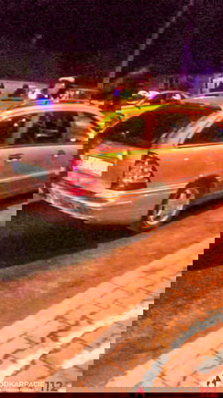 Zderzenie 3 samochodów osobowych, 1 osoba ranna