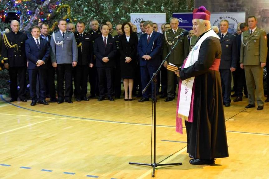 Spotkanie świąteczne podkarpackich służb 