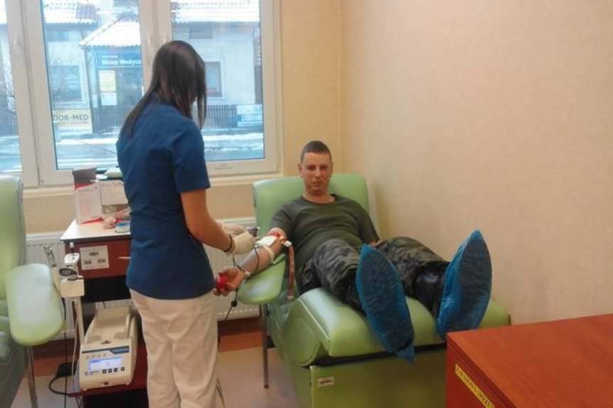 Terytorialsi oddali krew