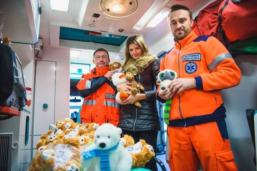 Pluszaki pomogą pogotowiu w ratowaniu dzieci 
