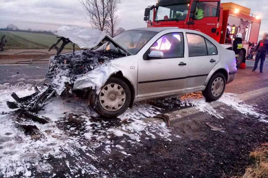 Wypadek w Duńkowicach