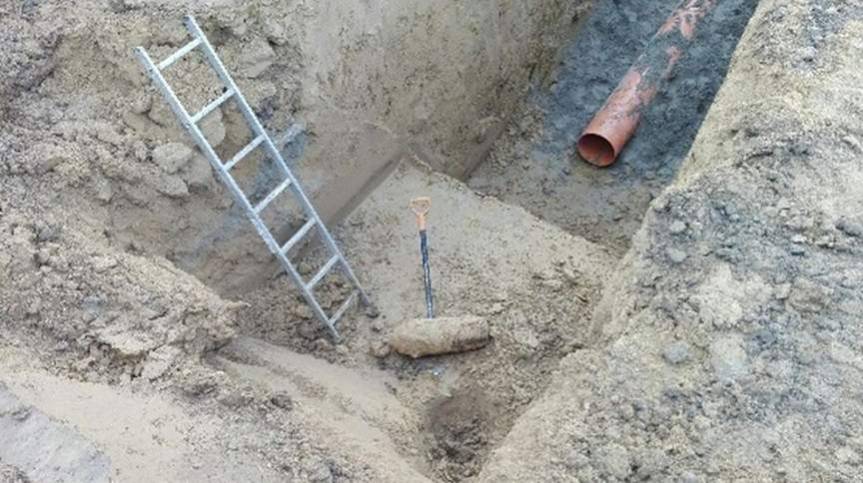 Podczas prac budowlanych znaleziono niewybuch