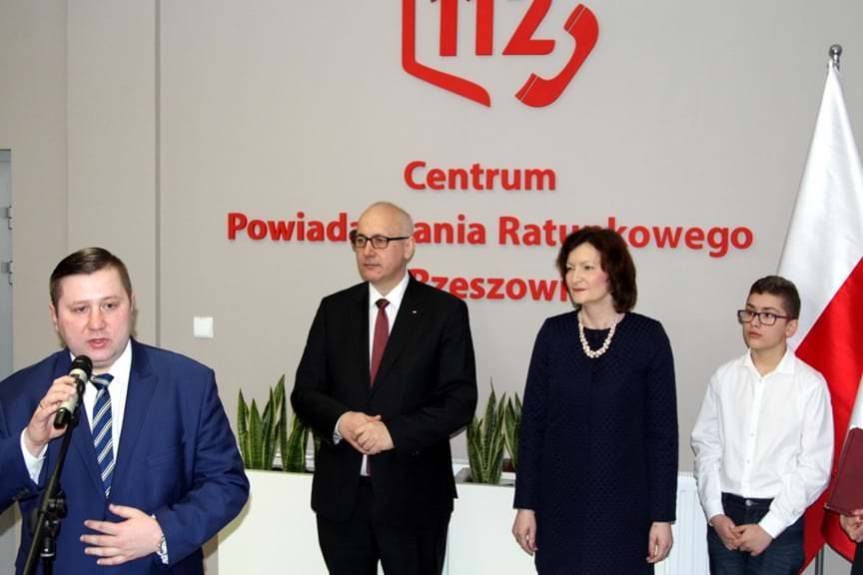 Otwarcie nowego Centrum Powiadamiania Ratunkowego