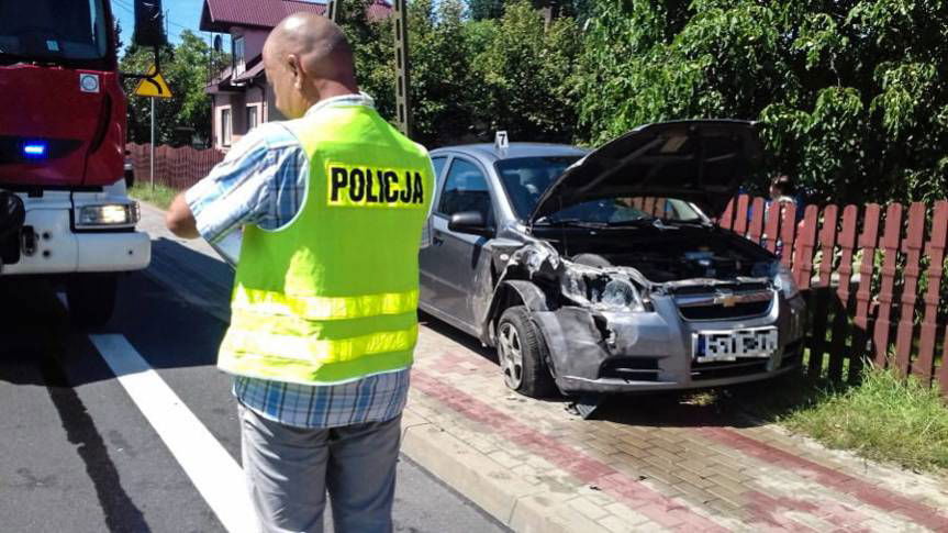 Zderzenia drogowe w Nisku 