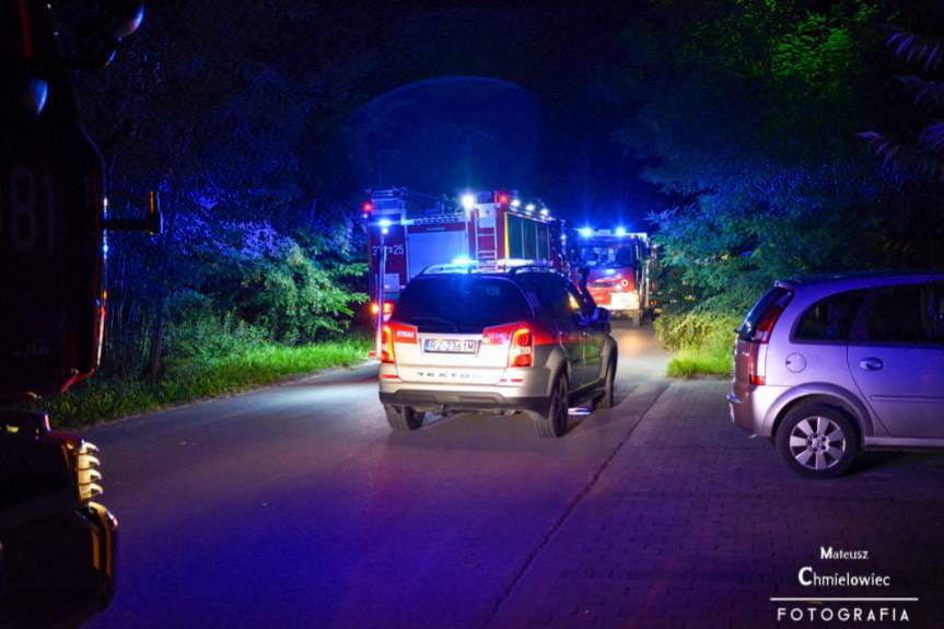 Pożar pieca z aluminium 