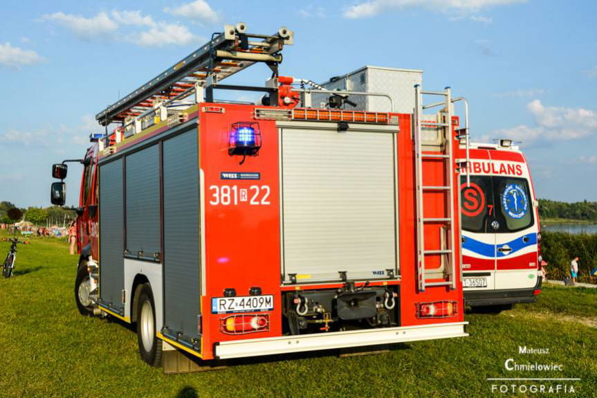 Kolejny wypadek nad Jeziorem Tarnobrzeskim