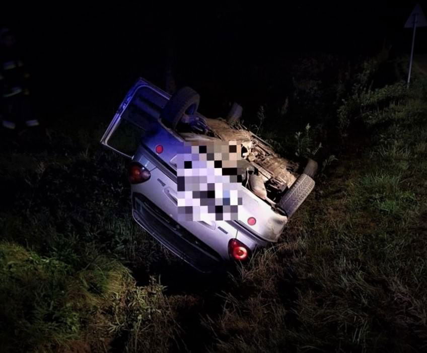 Zdarzenie drogowe w miejscowości Dobcza