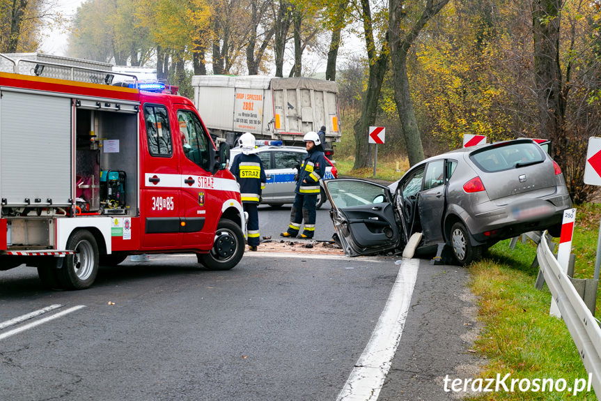 Tragiczny wypadek na DK28 w Sieniawie