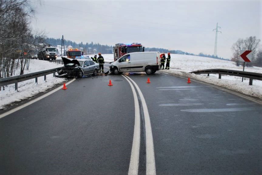 Wypadek w Uhercach Mineralnych