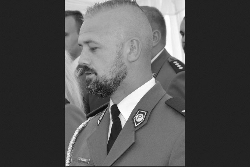Wypadek w Trześni, zginął 37-letni policjant