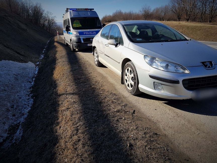  Kolizja drogowa w Rogach