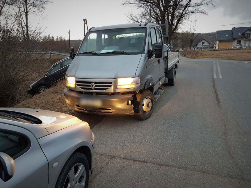 Teodorówka. Zderzenie volkswagena z renault