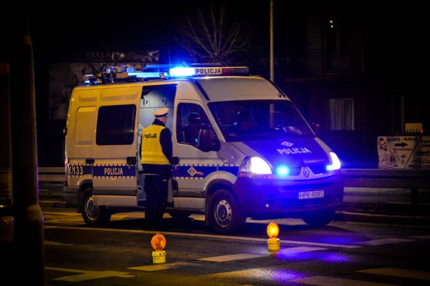 Wypadek śmiertelny z udziałem motocyklisty 