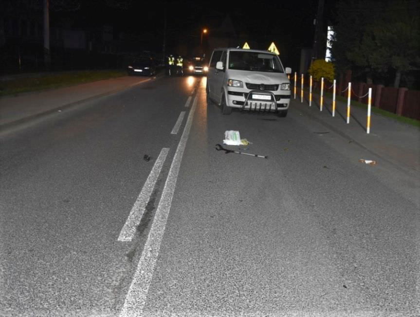 Pruchnik. Zginęła 79- letnia kobieta potrącona przez samochód