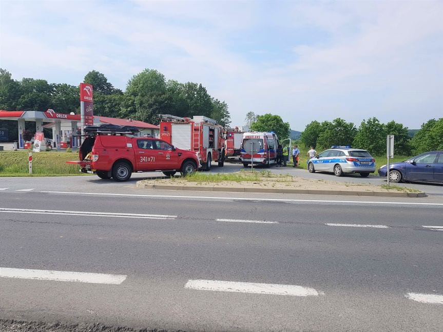 Tragiczny wypadek w Moderówce
