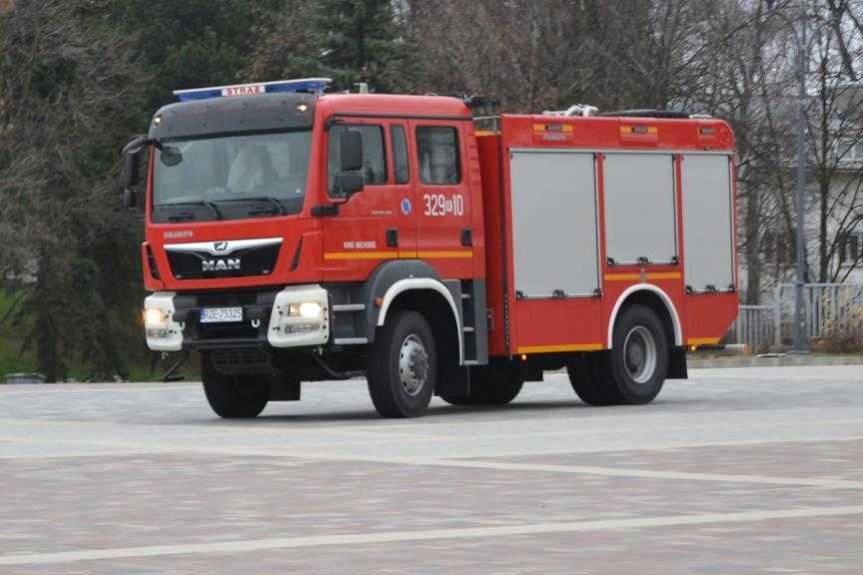 Nowy wóz bojowy dla OSP Niechobrz